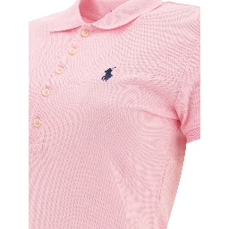 Cotton logo polo shirt