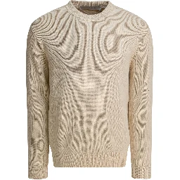 "Golden" crewneck sweater