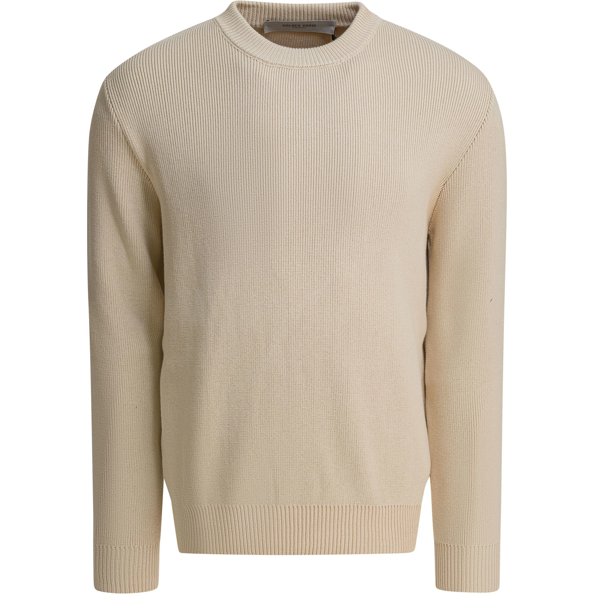 "Golden" crewneck sweater