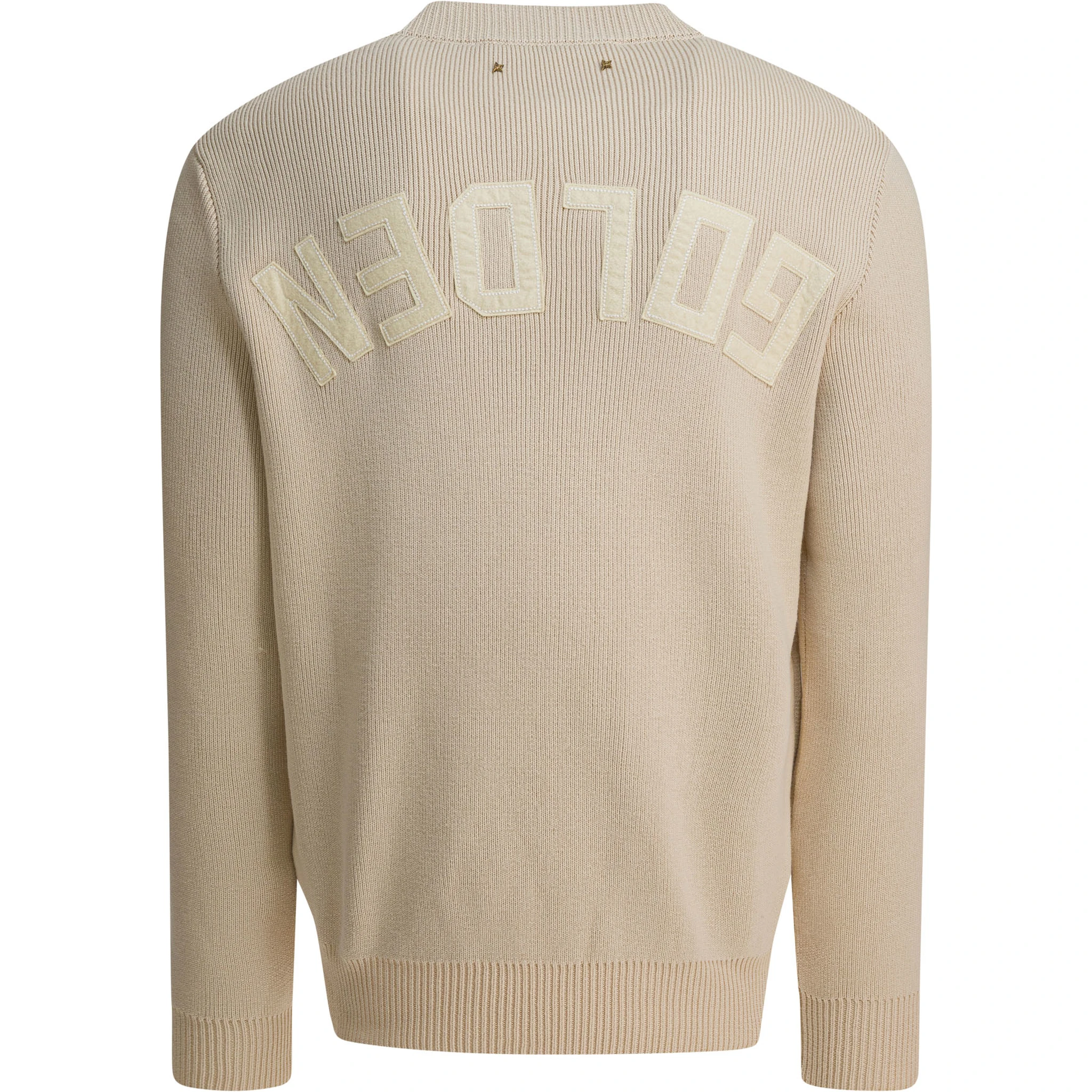 "Golden" crewneck sweater