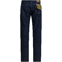 Straight-leg jeans