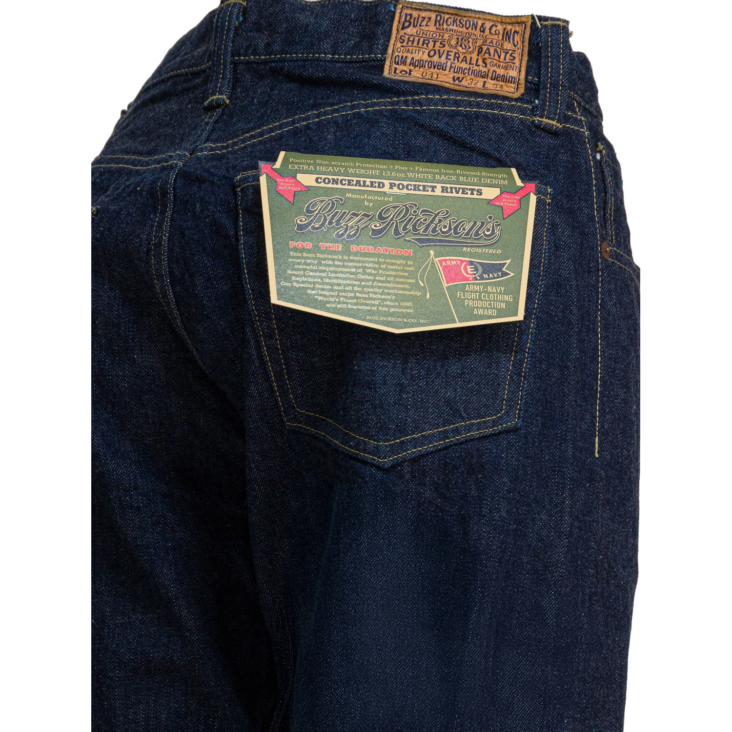 Straight-leg jeans