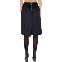 MIDI SKIRT WITH ZIPPER DETAIL