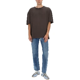 JEANS WITH SHELTER DETAIL