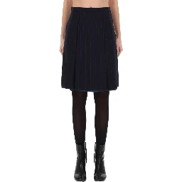 WOOL MIDI SKIRT