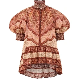 "WANDERLUST" RUFFLE BLOUSE