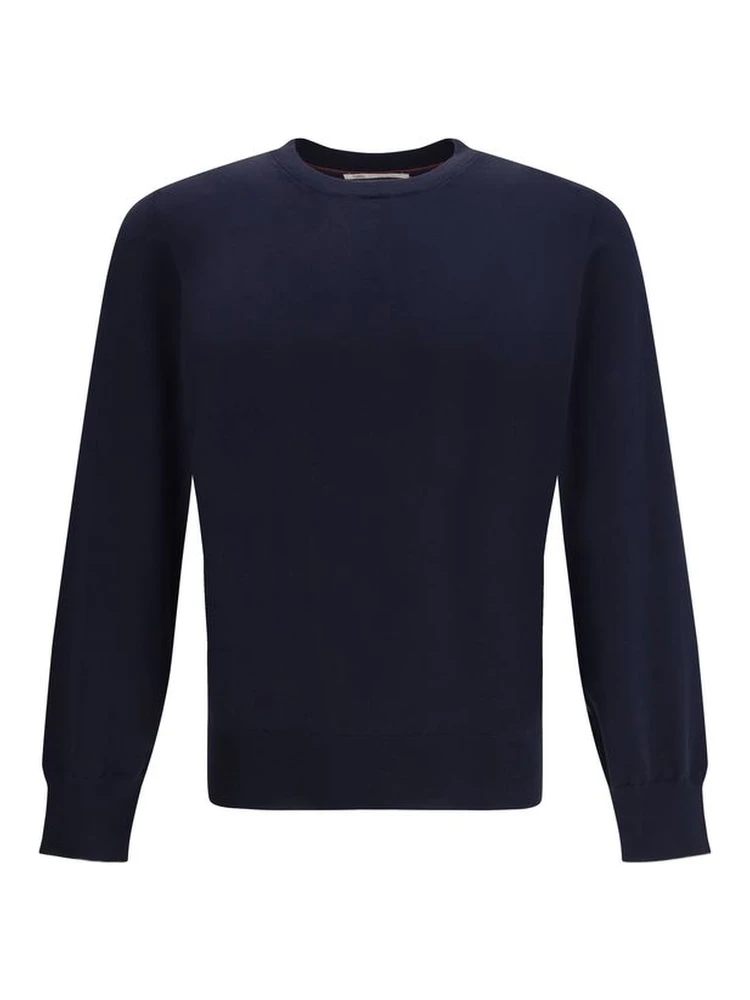 Blue Cotton Sweatshirt