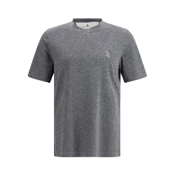 Gray Cotton T-Shirt
