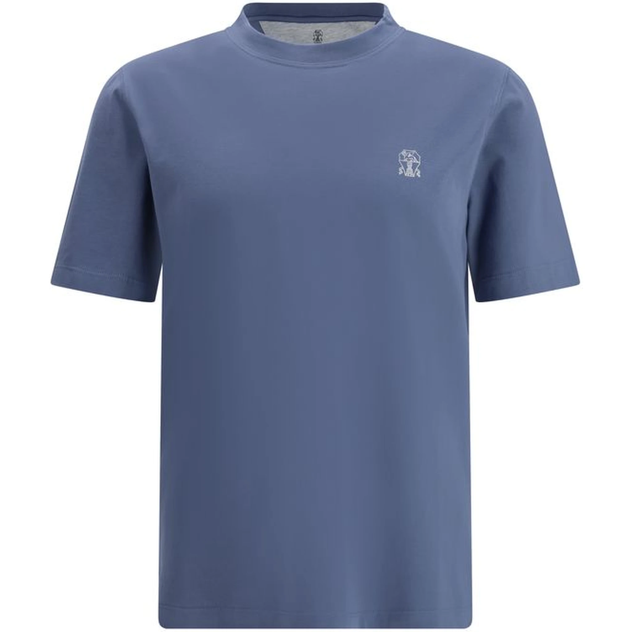 Blue Cotton T-Shirt
