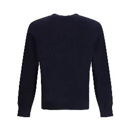 سويت شيرت قطني أزرق