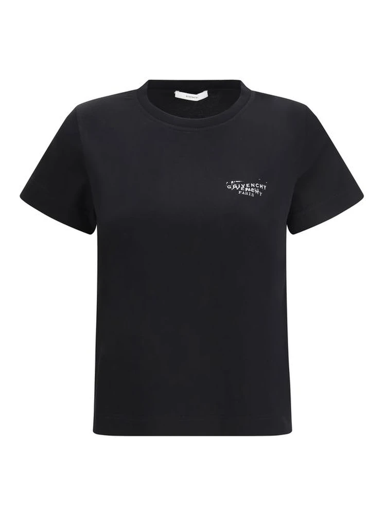 Black Cotton T-Shirt