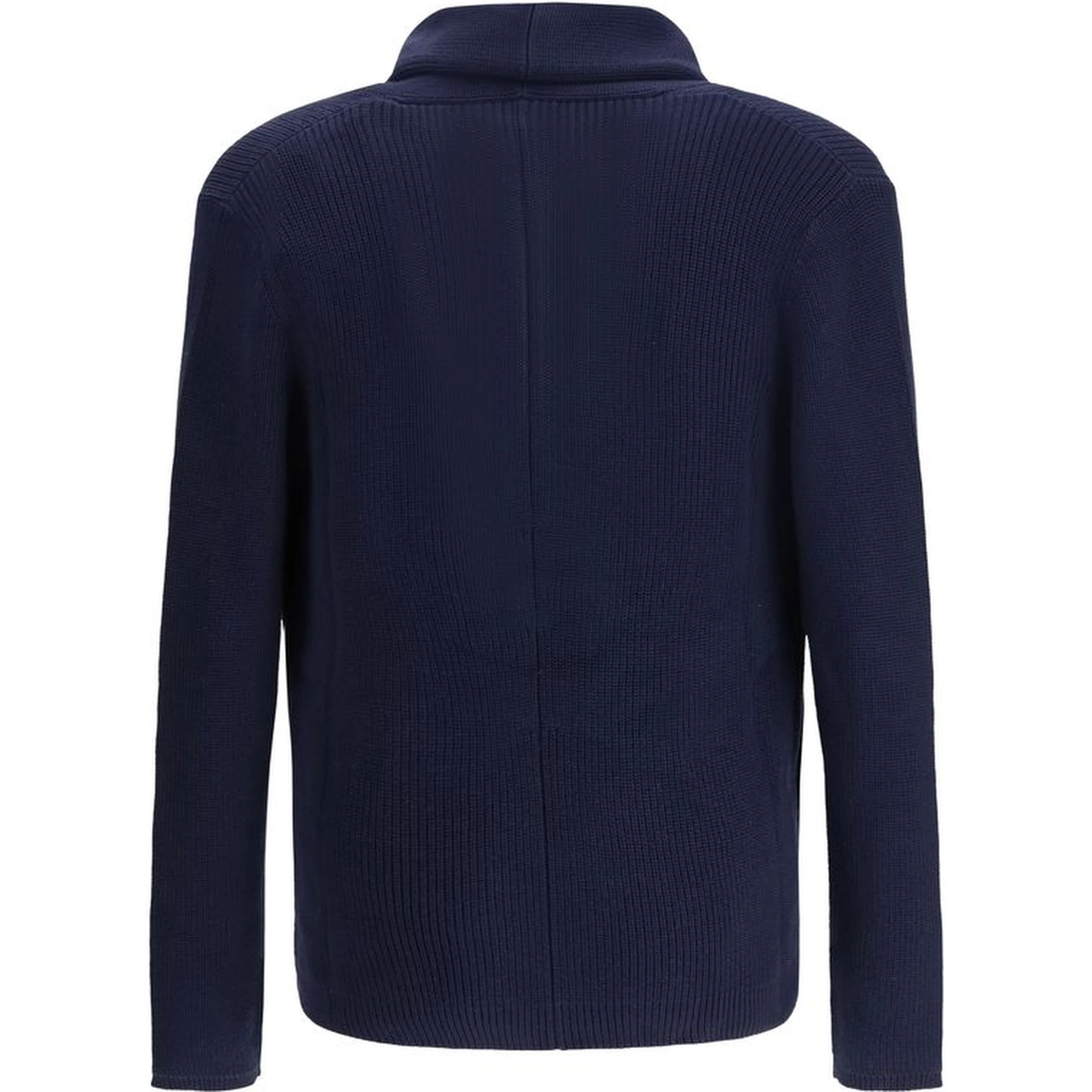 Blue Cotton Cardigan