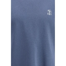 Blue Cotton T-Shirt