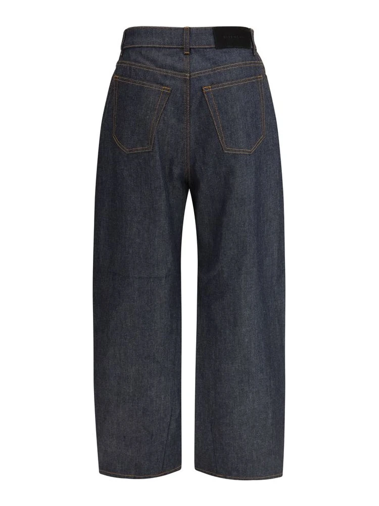 Blue Cotton Casual Pants alternative