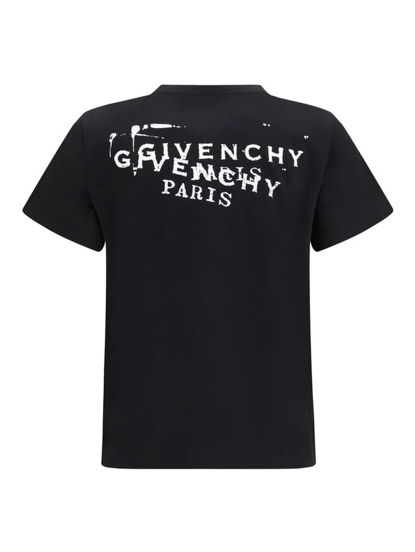 Black Cotton T-Shirt