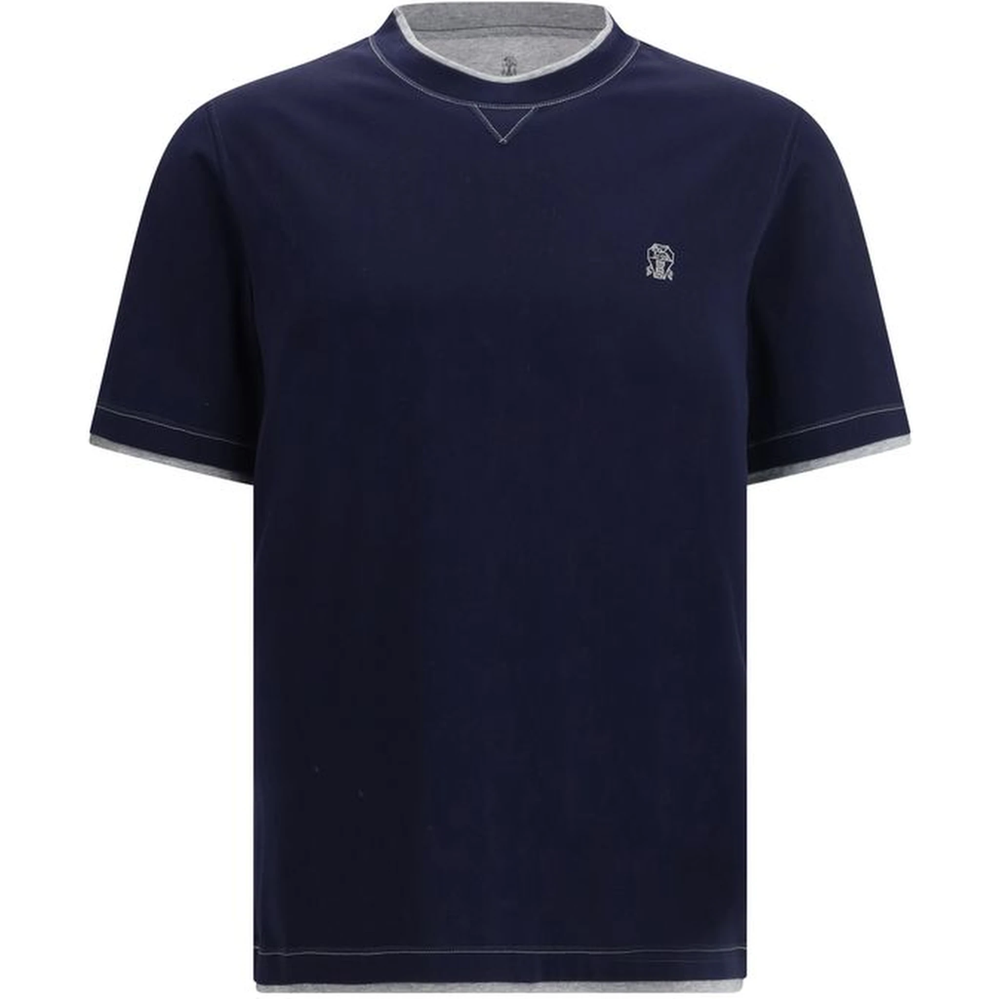 Blue Cotton T-Shirt