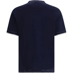 Blue Cotton T-Shirt