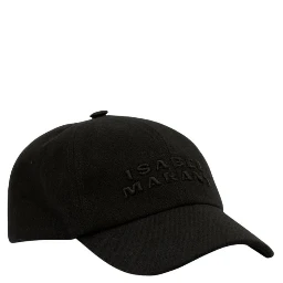 Berretto Tyron In Canvas Con Logo