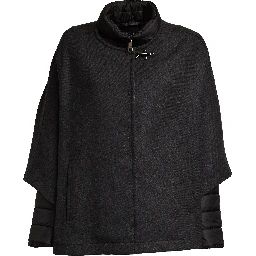 Mantella 3 In 1 Double-Face In Lana Cardata