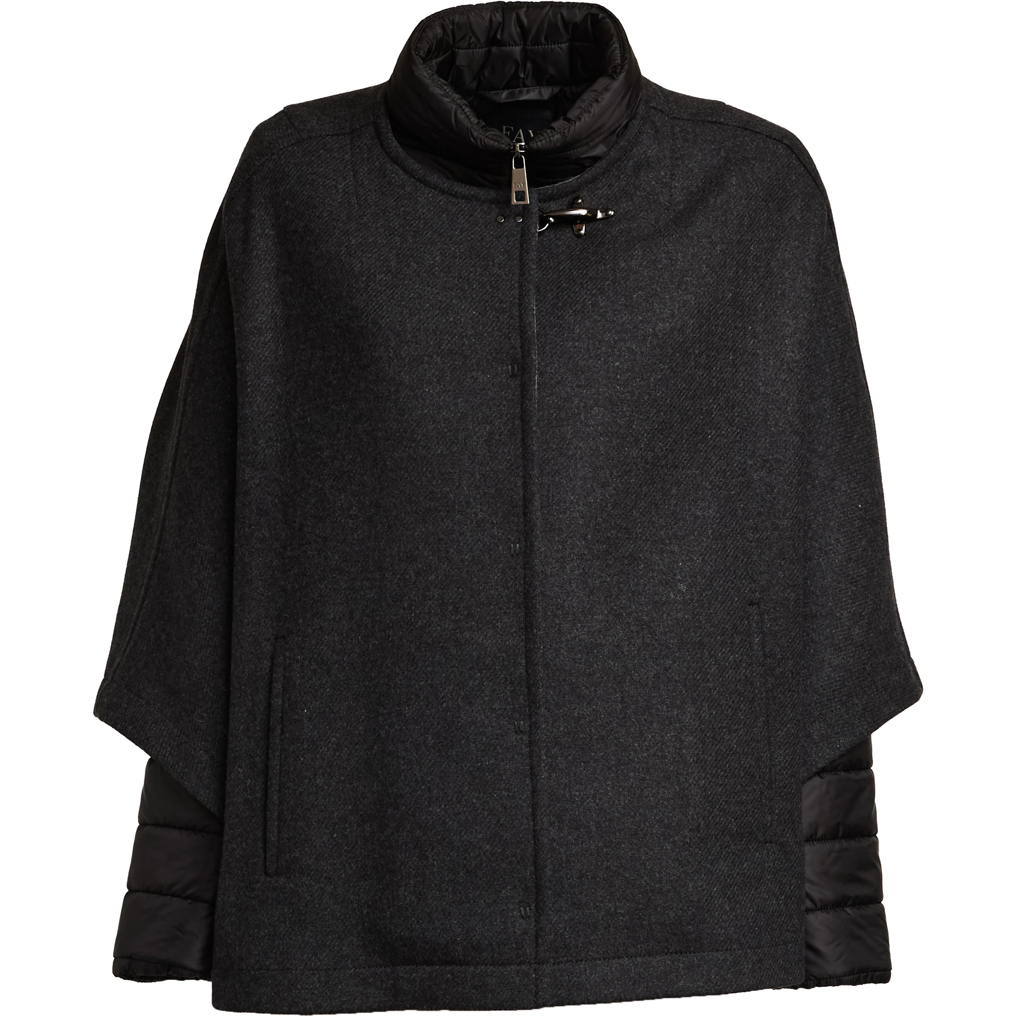 Mantella 3 In 1 Double-Face In Lana Cardata