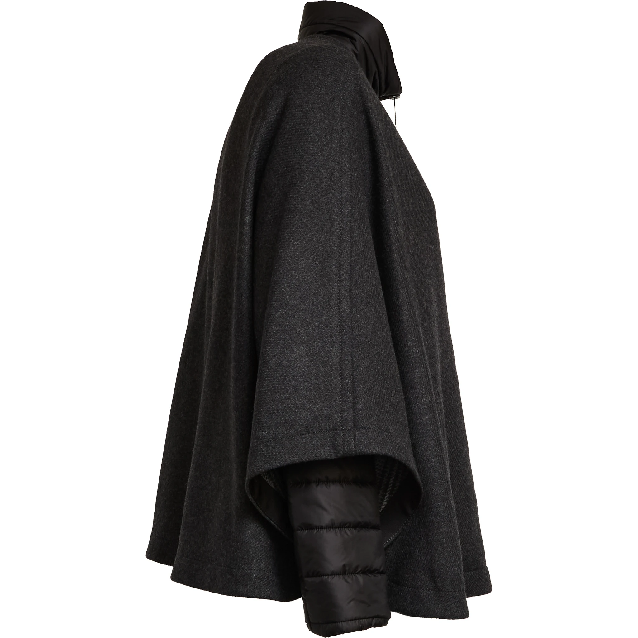 Mantella 3 In 1 Double-Face In Lana Cardata