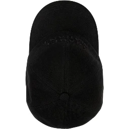 Berretto Tyron In Canvas Con Logo