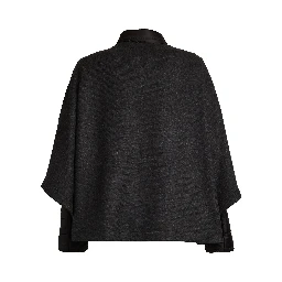 Mantella 3 In 1 Double-Face In Lana Cardata