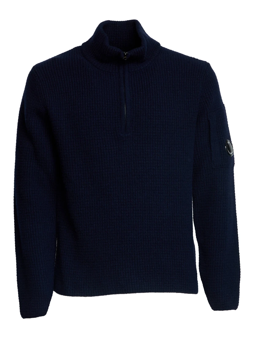 Polo Collar In Lambswool GRS Knit
