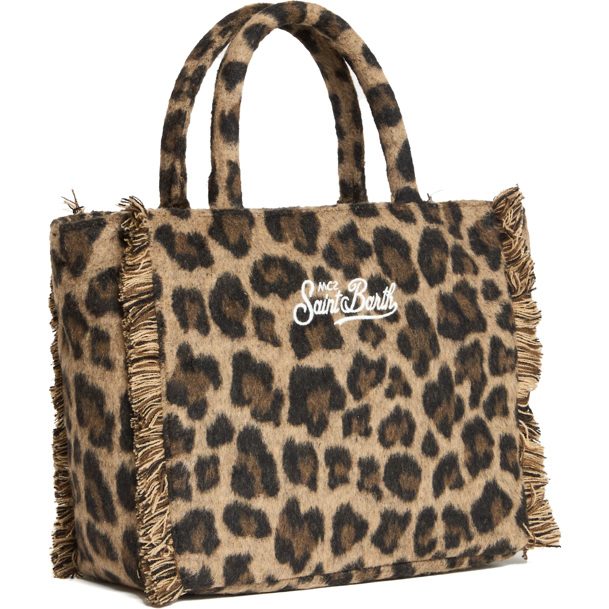 Borsa Colette In Feltro Leopard