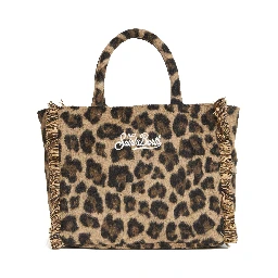 Borsa Colette In Feltro Leopard