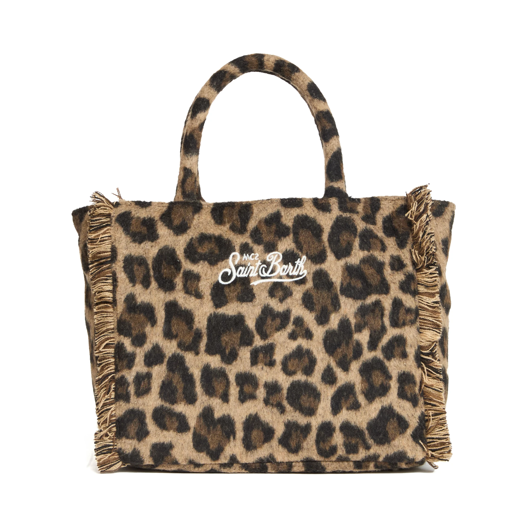 Borsa Colette In Feltro Leopard