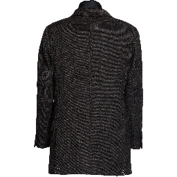 Cappotto Driving Double In Lana Diagonale