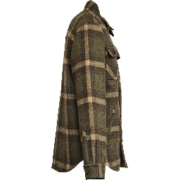 Overshirt Jacket In Panno Scozzese Fay Archive