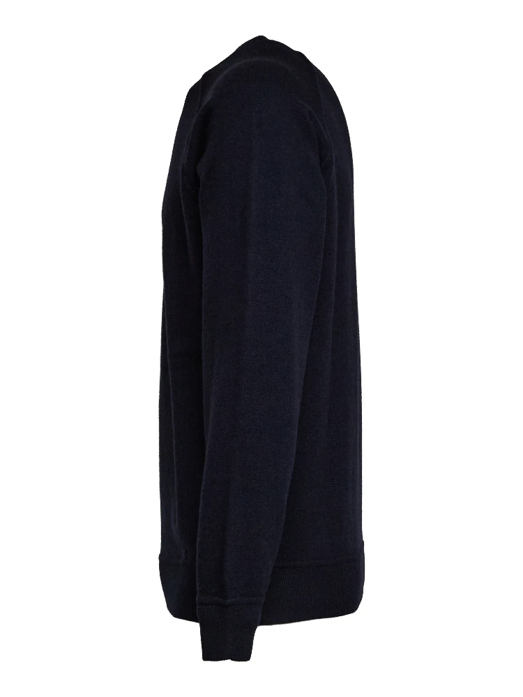 Maglia Felpa Girocollo Raglan In Lana, Cashmere alternative