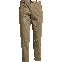 Pantaloni Lunghi Pima Cotton Distressed