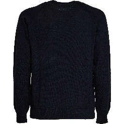 Maglia Felpa Girocollo Raglan In Lana, Cashmere