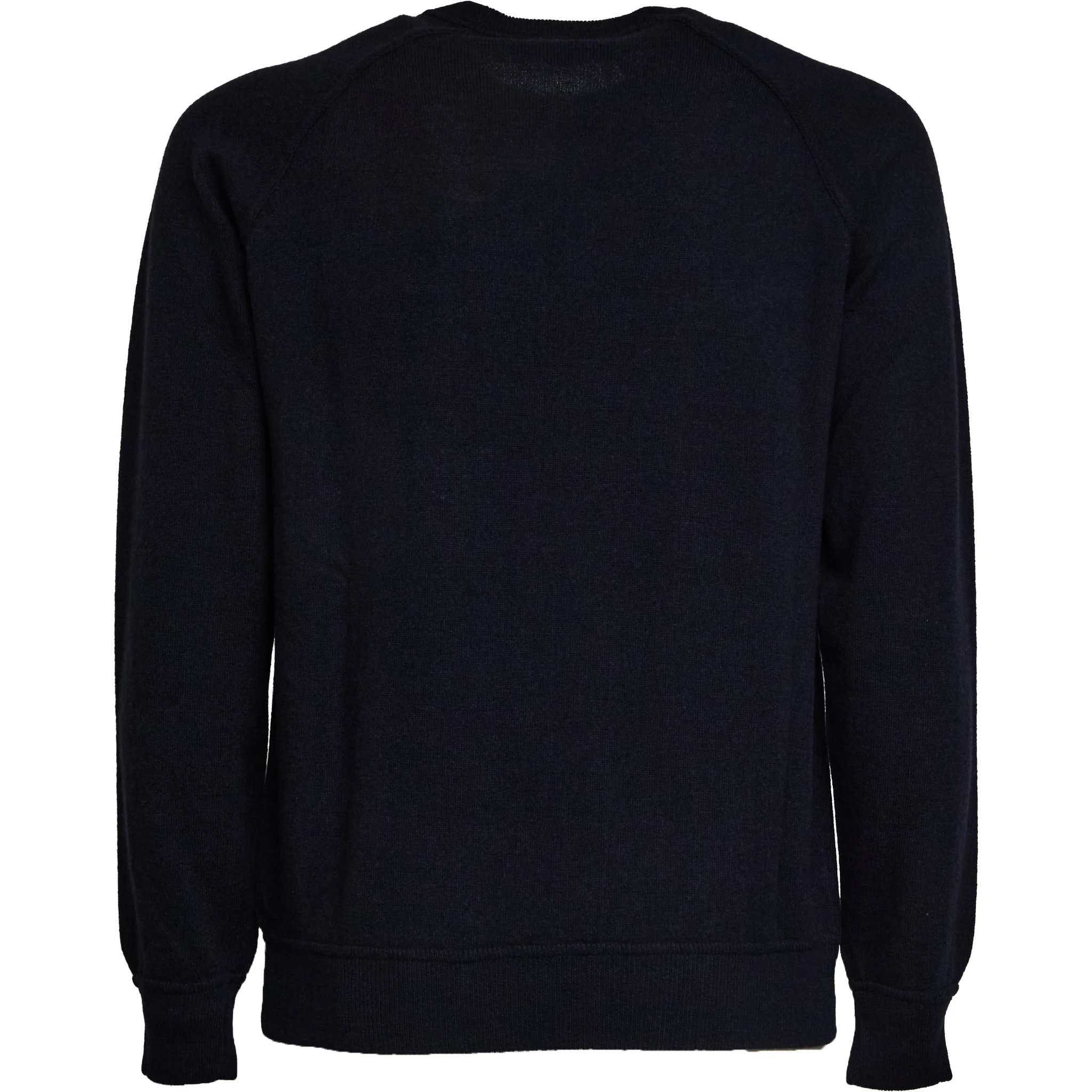 Maglia Felpa Girocollo Raglan In Lana, Cashmere