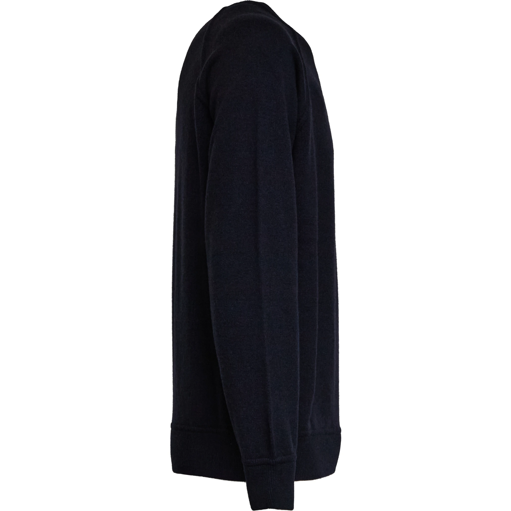 Maglia Felpa Girocollo Raglan In Lana, Cashmere