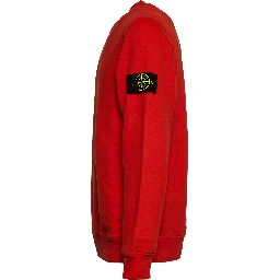 Felpa Girocollo Brushed Organic Cotton Fleece