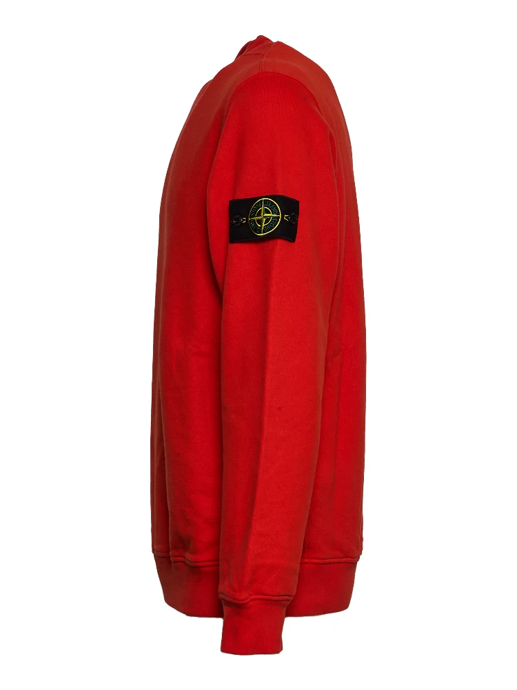 Felpa Girocollo Brushed Organic Cotton Fleece alternative