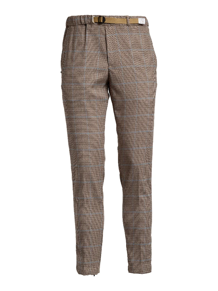 Pantaloni Lunghi Check, Pied De Poule