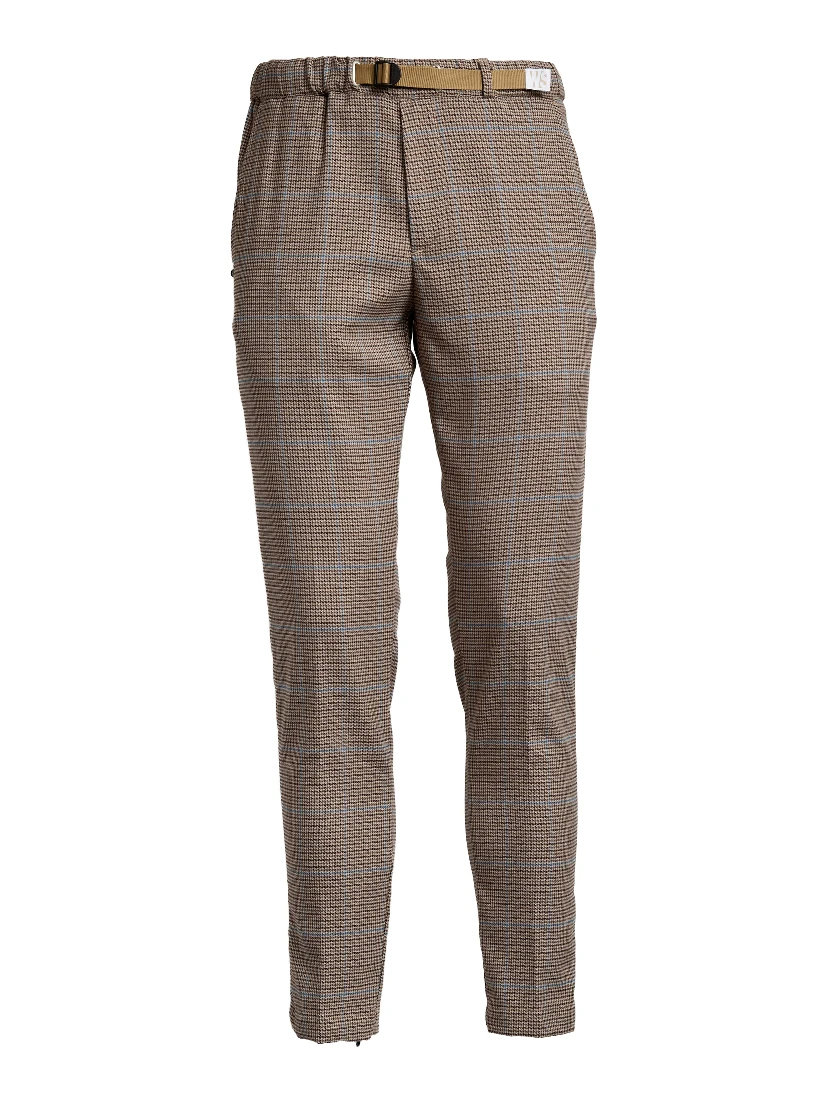Pantaloni Lunghi Check, Pied De Poule