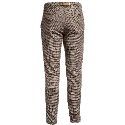 Pantaloni Lunghi Check, Pied De Poule