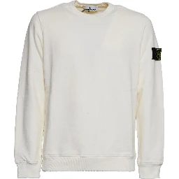 Felpa Girocollo Brushed Organic Cotton Fleece