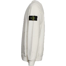 Felpa Girocollo Brushed Organic Cotton Fleece