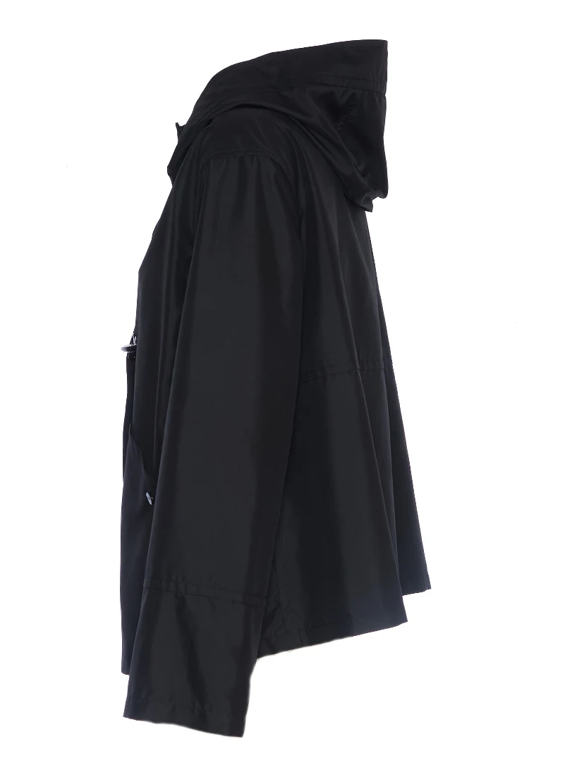 Parka Corto In Popeline Tecnico