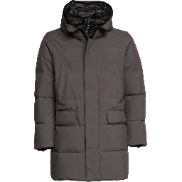 Parka Imbottito In Piuma