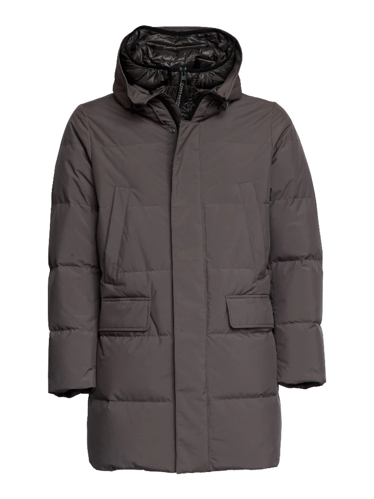 Parka Imbottito In Piuma