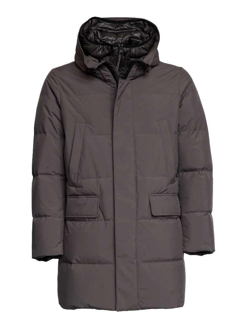 Parka Imbottito In Piuma