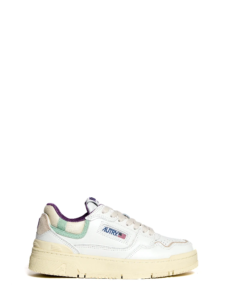 Sneakers CLC Low Bianca, Cameo, Green